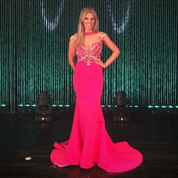 Custom Pageant Gown - Picture 2 of 5